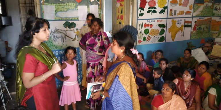 ಕಣಕುಪ್ಪೆ ಅಂಗನವಾಡಿ ಕೇಂದ್ರಕ್ಕೆ ಸಿಇಓ ಭೇಟಿ