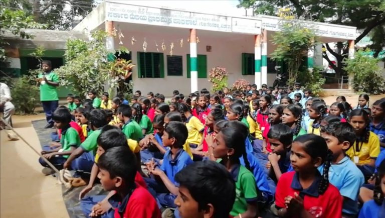 ಮಾಗೋಡು: ಮಕ್ಕಳ ಗ್ರಾಮಸಭೆಗೆ ಪಿಡಿಒ ವಿರುದ್ಧ ಮಕ್ಕಳ ಮುನಿಸು