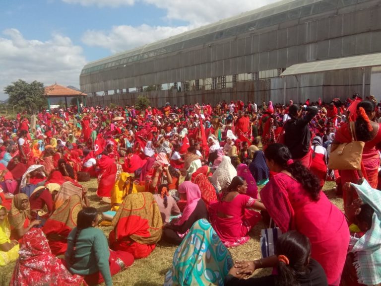 ಅಂಗನವಾಡಿ ಮಹಿಳಾ ಹೋರಾಟ: ಅಹೋರಾತ್ರಿಯ ಚಿತ್ರಣ