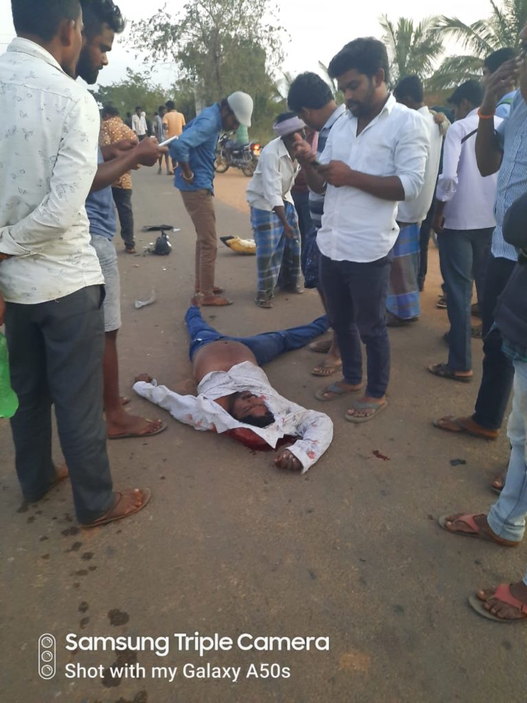 ಅಪಘಾತಕ್ಕೆ ಯುವಕ ಬಲಿ