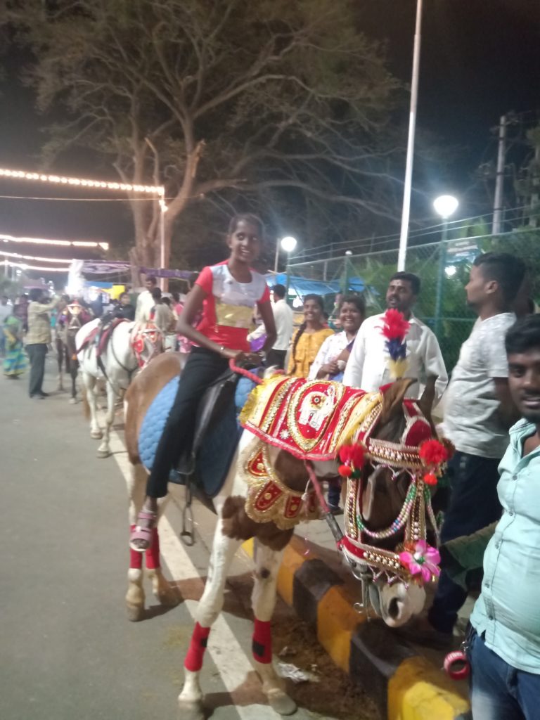 ತುಮಕೂರಿನಲ್ಲೊಂದು ಕುದುರೆ ಸವಾರಿ ಮೋಡಿ!