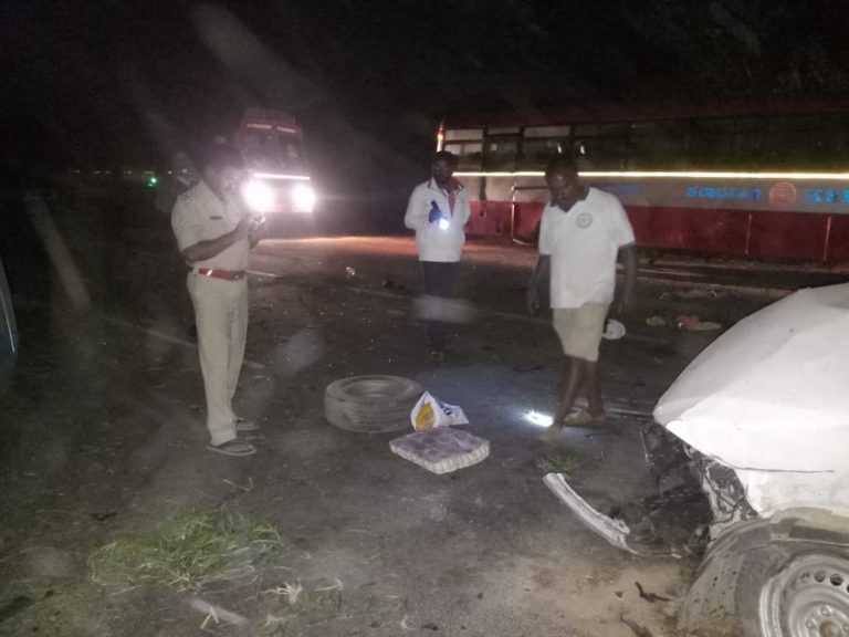 ಕುಣಿಗಲ್ ಬಳಿ ಅಪಘಾತ: 13 ಮಂದಿ ಸ್ಥಳದಲ್ಲೇ ಸಾವು