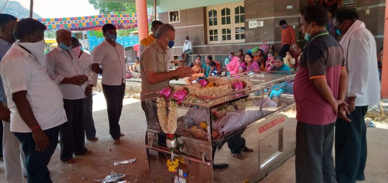 ಕೃಷ್ಣಪ್ಪ ನಿಧನಕ್ಕೆ ಸುರೇಶಗೌಡ ಸಂತಾಪ