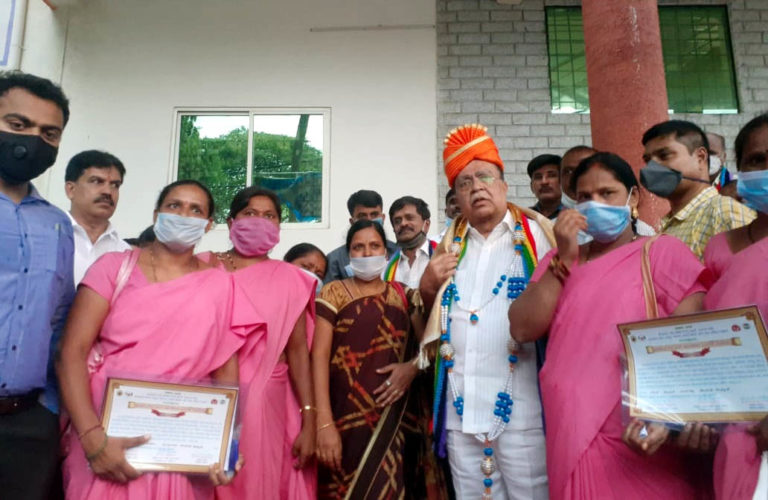 ಆಶಾ ಕಾರ್ಯಕರ್ತೆಯರಿಗೆ ಪರಿಹಾರ ಧನ ವಿತರಣೆ