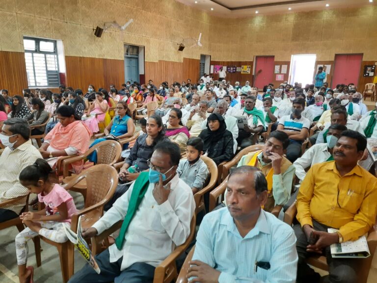 ಕುವೆಂಪು  ದಿನಾಚರಣೆಯಲ್ಲಿ ಅನುರಣಣಿಸಿದ ತುಮಕೂರು ರೈತ ಹೋರಾಟದ ನೆನಪು