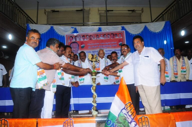 ಬ್ರಹ್ಮಾಂಡ ಭ್ರಷ್ಟಾಚಾರದಲ್ಲಿ ಬಿಜೆಪಿ: ಶಾಸಕ ವೆಂಕಟರಮಣಪ್ಪ