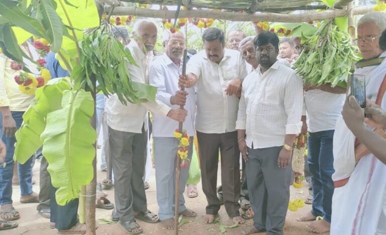 ಶಾಸಕ ಗೌರಿಶಂಕರ್ ಅವರಿಂದ ವಿವಿಧ ಕಾಮಗಾರಿಗೆ ಚಾಲನೆ