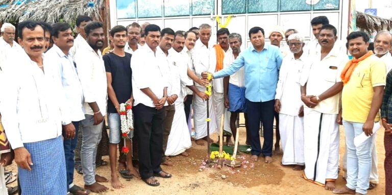 ರಸ್ತೆ ಕಾಮಗಾರಿಗೆ ಭೂಮಿ ಪೂಜೆ: ಡಾ.ಸಿ.ಎಂ.ರಾಜೇಶ್ ಗೌಡ