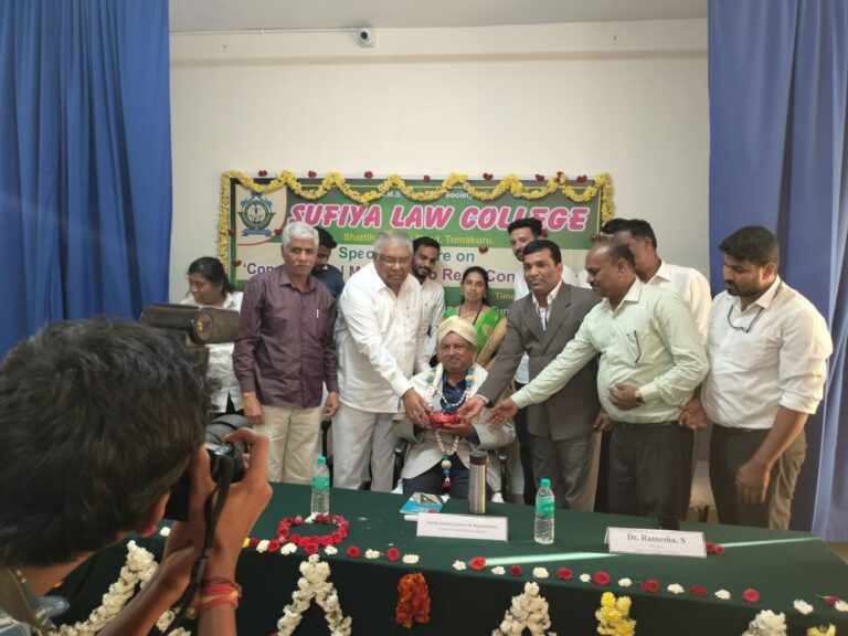 ಭಾರತದಲ್ಲಿ ಆಡಳಿತ ಯಾವುದೇ ಬರಲಿ ಸಂವಿಧಾನ ಬದ್ಧವಾಗಿರಲಿ ; ನಾಗಮೋಹನದಾಸ