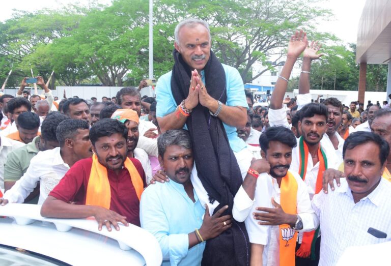 ಸುರೇಶ್ ಗೌಡರಿಗೆ ಭರ್ಜರಿ ಮುನ್ನಡೆ