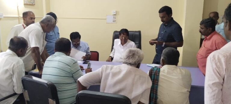 ಶಾಸಕ ಎಂ.ಟಿ.ಕೃಷ್ಣಪ್ಪನವರ ಜನತಾ ದರ್ಶನಕ್ಕೆ ರೈತರು, ಸಾರ್ವಜನಿಕರ ದಂಡು