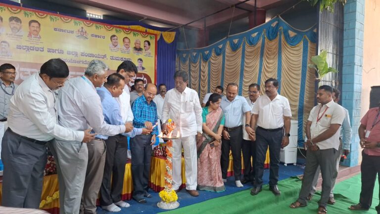 ಜನರೊಂದಿಗೆ ನಾನು: ಶಾಸಕ ಕೃಷ್ಣಪ್ಪ ಭರವಸೆ