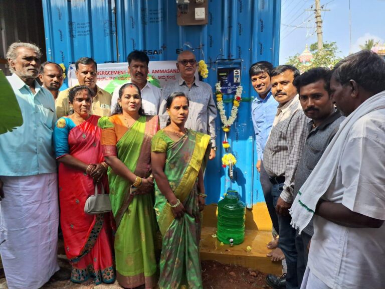 ಚಾಕುವಳ್ಳಿಗೆ ಬಂತು ಶುದ್ಧ  ಕುಡಿಯುವ ನೀರು