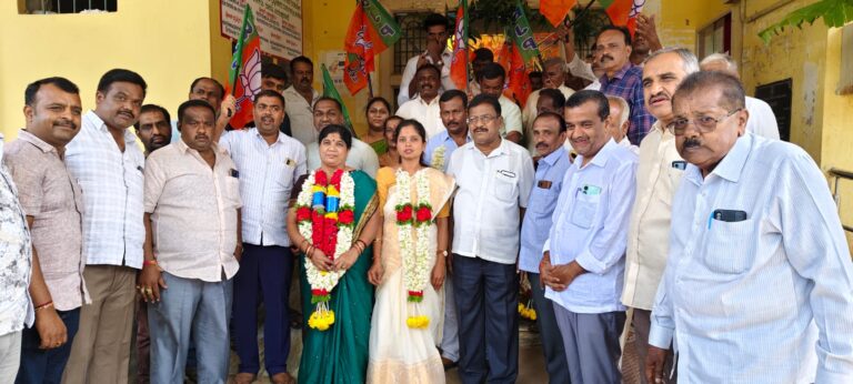 ತುರುವೇಕೆರೆ: ಪಟ್ಟಣ ಪಂಚಾಯಿತಿ BJP ತೆಕ್ಕೆಗೆ: ಮಾಜಿ ಮಸಾಲ ಜಯರಾಮ್ ಖುಷ್