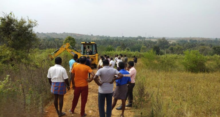 ಅಲೆಮಾರಿ ವಸತಿ ಪ್ರದೇಶಕ್ಕೆ ಮತ್ತೆ ರಸ್ತೆ ನಿರ್ಮಾಣ‌ ಕಾಮಗಾರಿ ಪ್ರಾರಂಭ